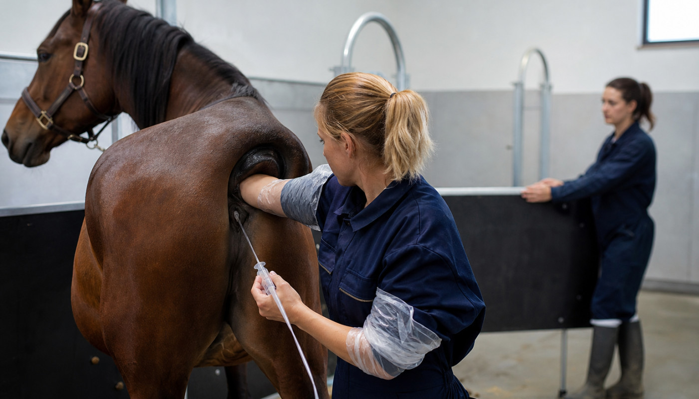 Comment se déroule l’insémination artificielle chez les chevaux ?
